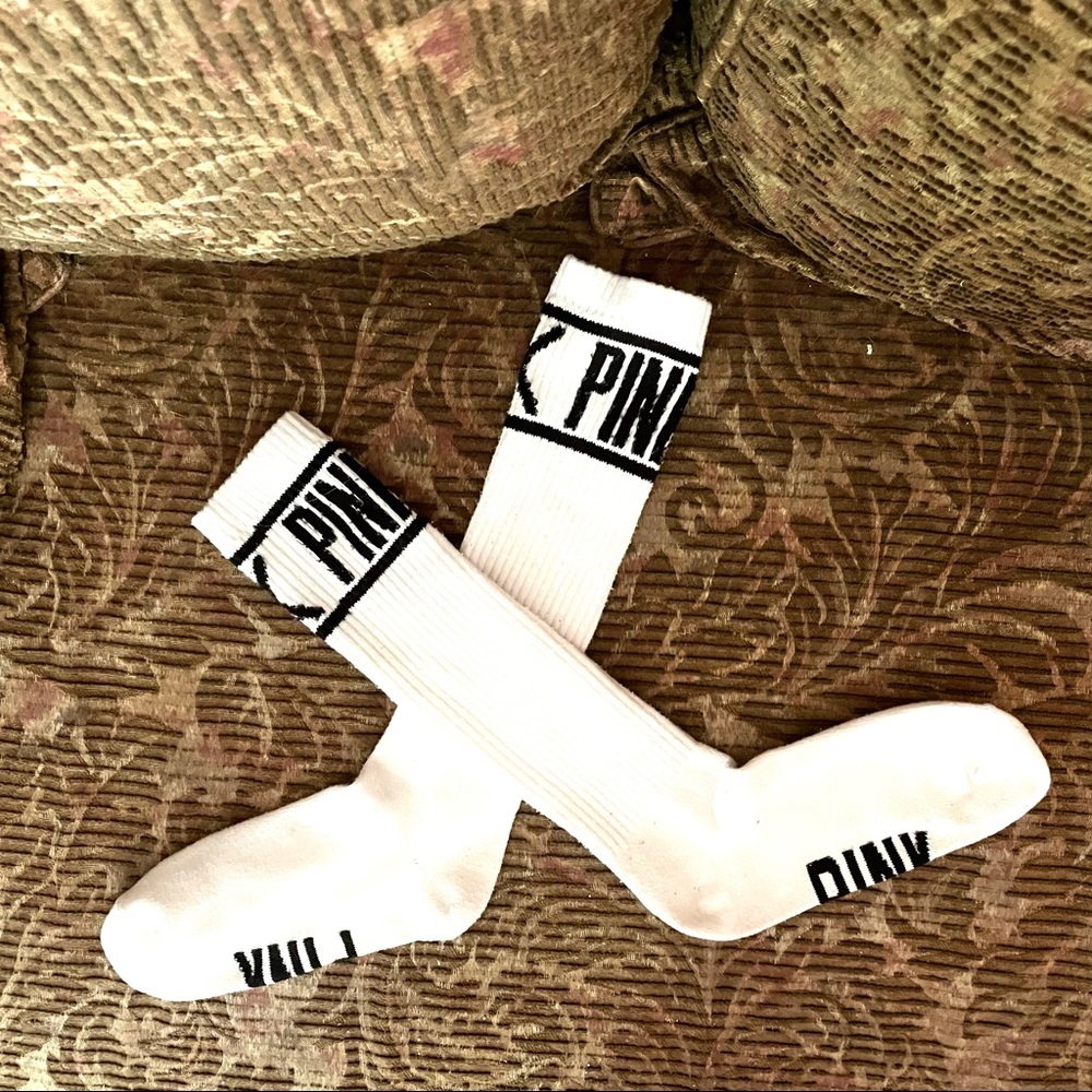 NWOT pink socks